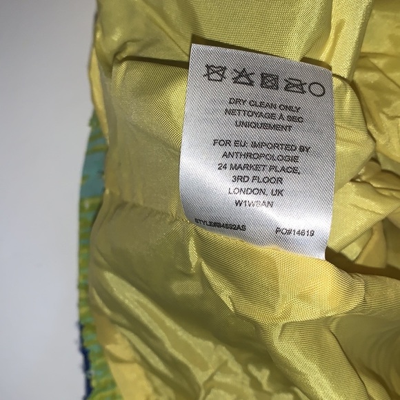 Anthropologie Maeve “Tabitha” Green and Blue Embroidered Dress - Women’s Size 2 - Picture 8 of 11